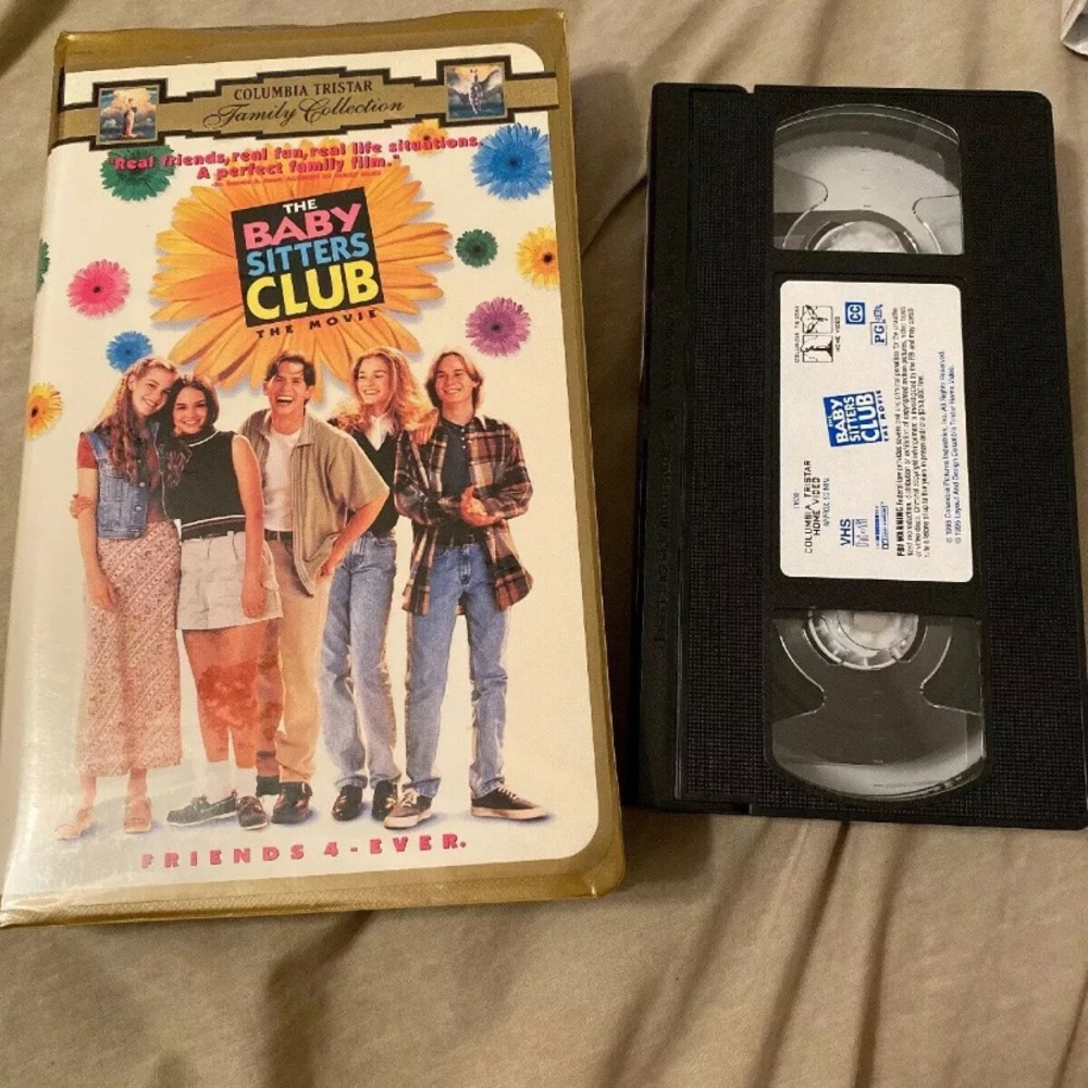 The Babysitters Club - The Movie (VHS, 1996)  girls kids movies video tape tapes